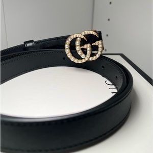 Authentic Mini Gucci Pearl Belt